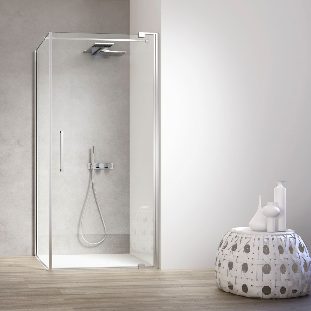 Functional shower enclosures for small bathrooms - Ideagroup Blog