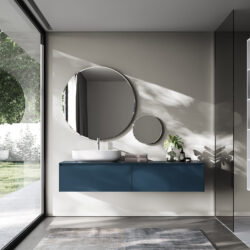 Lavabo Click da appoggio in mineralux o mineralsolid  - Ideagroup