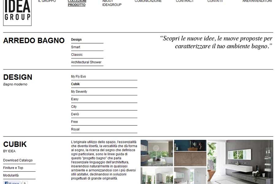 Restyling sito ideagroup.it