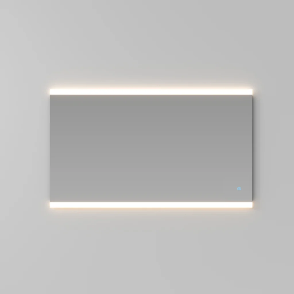 Specchio bagno rettangolare 70x120 cm con luce led a 3 colori, antiappannamento, bluetooth e ingranditore | Leroy Merlin