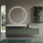 Specchio rotondo Lap retroilluminato  - Ideagroup