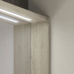 Specchio rettangolare Nest con cornice e illuminazione integrata  - Ideagroup