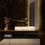 Specchio rettangolare Side retroilluminato a led  - Ideagroup