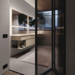 Specchio rettangolare Side retroilluminato a led  - Ideagroup