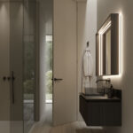 Lavabo Light da appoggio in cristallo  - Ideagroup