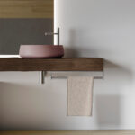 Lavabo Beauty da appoggio in cristalplant  - Ideagroup