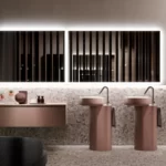Lavabo Beauty freestanding in cristalplant  - Ideagroup
