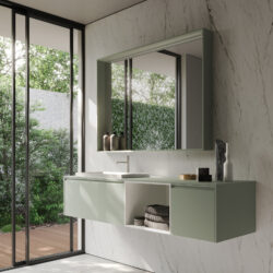 Lavabo Elite da incasso soprapiano in mineralux o mineralsolid  - Ideagroup