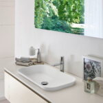 Lavabo Cosmo incasso soprapiano in aquatek  - Ideagroup