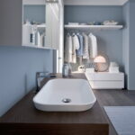Lavabo Cosmo incasso soprapiano in aquatek  - Ideagroup