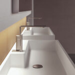 Lavabo Cubik soprapiano da appoggio in aquatek  - Ideagroup