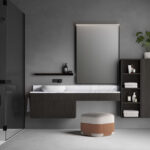 Lavabo Laguna05 da appoggio in Cristalplant  - Ideagroup