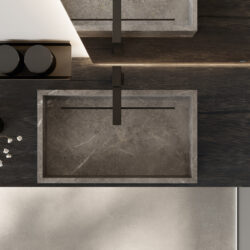 Lavabo Slide da appoggio in marmo  - Ideagroup