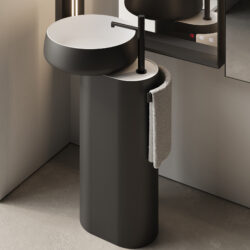 Lavabo Beauty freestanding in cristalplant  - Ideagroup