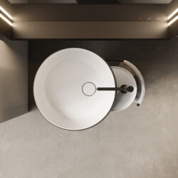 Lavabo Beauty freestanding in cristalplant  - Ideagroup