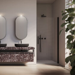 Lavabo Laguna06 da appoggio in cristalplant  - Ideagroup