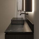 Lavabo Light da appoggio in cristallo  - Ideagroup