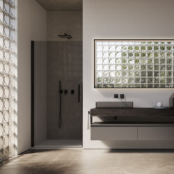 Lavabo Light da appoggio in cristallo  - Ideagroup