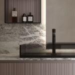 Lavabo Light da appoggio in cristallo  - Ideagroup