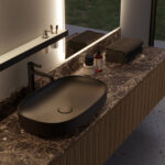 Lavabo Pool da appoggio in ceramica  - Ideagroup