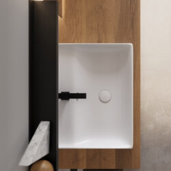 Lavabo Touch da appoggio in ceramica  - Ideagroup