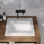 Lavatoio Nanco a incasso in ceramica  - Ideagroup