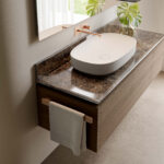 Lavabo Pool da appoggio in ceramica  - Ideagroup