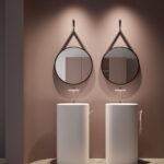 Lavabo Saturno freestanding in cristalplant  - Ideagroup