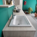 Lavatoio Scott a incasso in ceramica  - Ideagroup