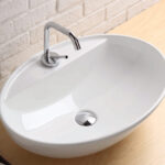 Lavabo Softly-F da appoggio in ceramica  - Ideagroup