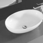 Lavabo Mini-Softly da appoggio in ceramica  - Ideagroup