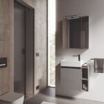 Lavabo Touch 4 lati da appoggio in ceramica  - Ideagroup