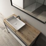 Lavabo Venere incasso soprapiano in aquatek  - Ideagroup