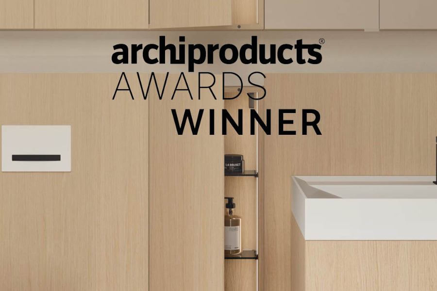 Il sistema d’arredo Wall è stato premiato agli Archiproducts Design Awards 2024