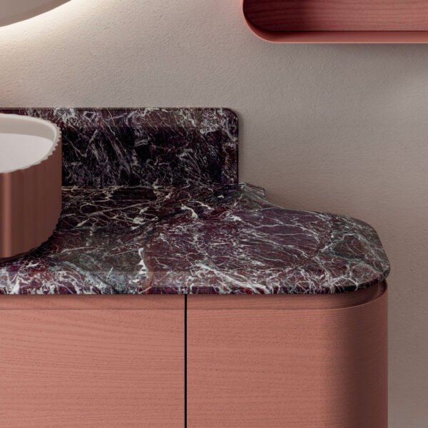 Anta con maniglia a gola