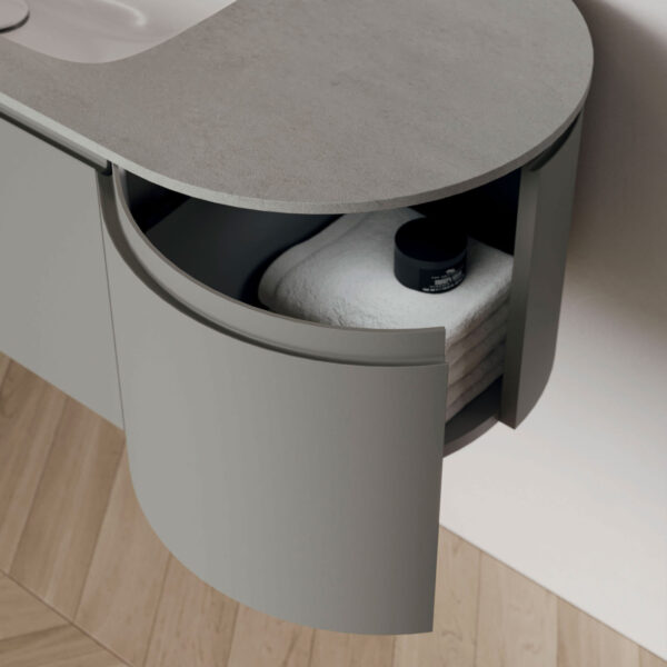 Quattro tipologie di terminali curvi apribili e fianco raggio 26 (r 2,6 cm)