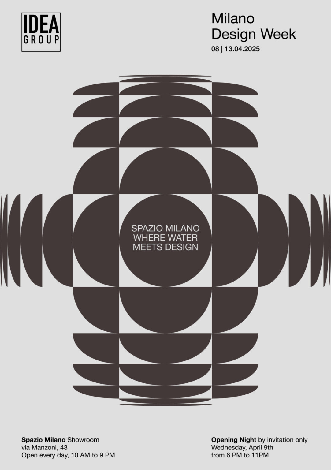 Spazio Milano – Where water meets design