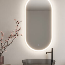 Lavabo rettangolare Habe in Khromalite  - Ideagroup