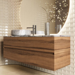 Lavabo Beauty da appoggio in Marmo Naturale  - Ideagroup