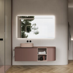 Lavabo Giove03 da appoggio in Cristalplant  - Ideagroup