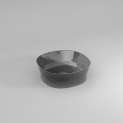 Lavabo quadrato Habe in Khromalite  - Ideagroup