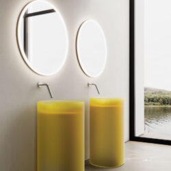 Lavabo freestanding Habe in Khromalite  - Ideagroup