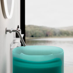 Lavabo freestanding Habe in Khromalite  - Ideagroup