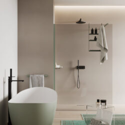 Matrix, collezione di accessori in alluminio  - Ideagroup