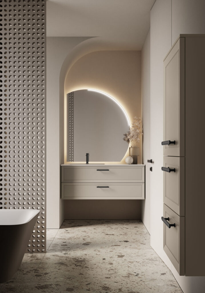 Quattro nuovi specchi per un bagno neo déco - Ideagroup