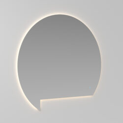 Specchio decorativo Lunetta retroilluminato  - Ideagroup