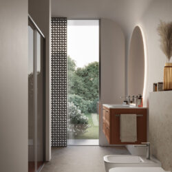 Specchio decorativo Platea retroilluminato  - Ideagroup