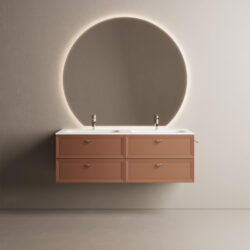 Specchio decorativo Platea retroilluminato  - Ideagroup