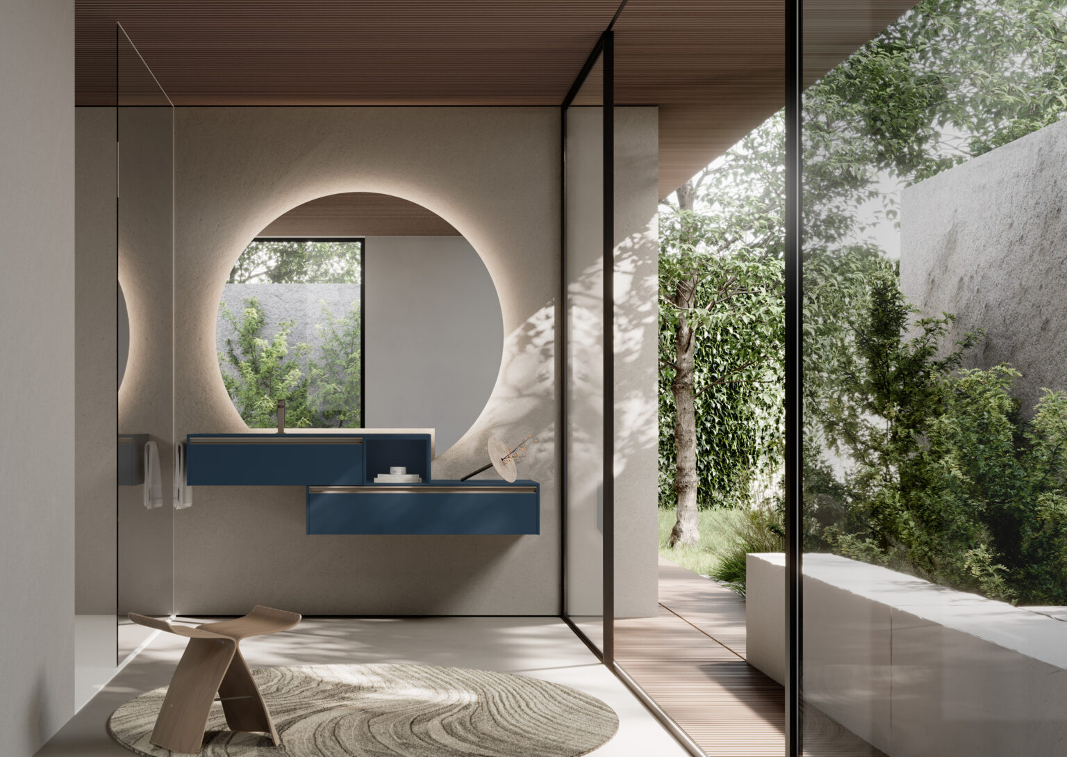 Nel segno di colore e materia: sei nuove finiture per arredare con stile la stanza da bagno