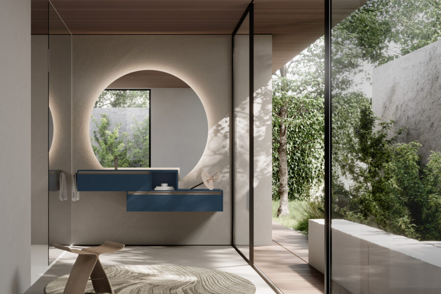 Nel segno di colore e materia: sei nuove finiture per arredare con stile la stanza da bagno